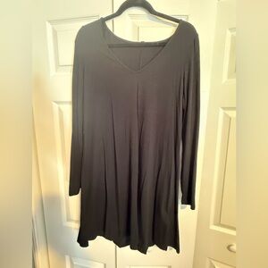 Express Black Long Sleeve Dress
